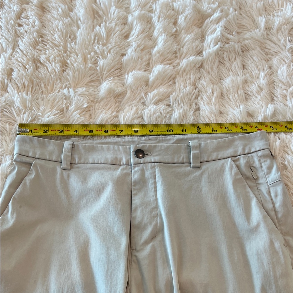 Lululemon Men’s 31”x26” Commission Pant Classic - Color is Silverstone - Picture 6 of 14